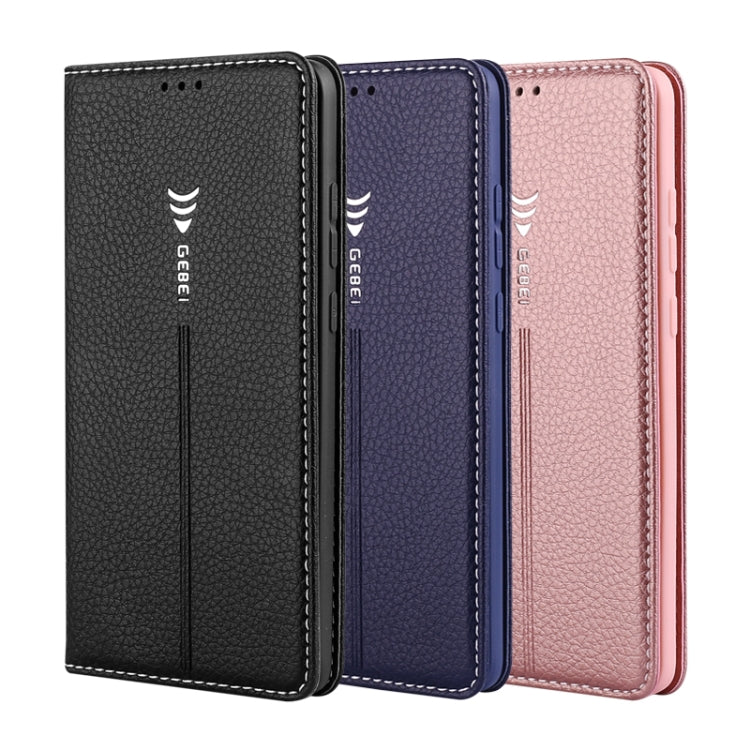 For Huawei Mate 9 GEBEI PU+TPU Horizontal Flip Protective Case with Holder & Card Slots