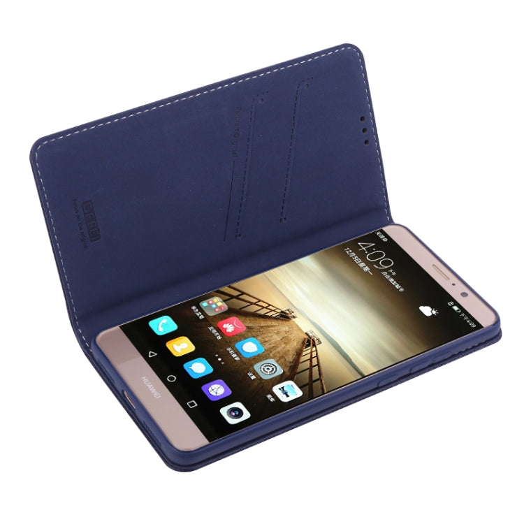 For Huawei Mate 9 GEBEI PU+TPU Horizontal Flip Protective Case with Holder & Card Slots