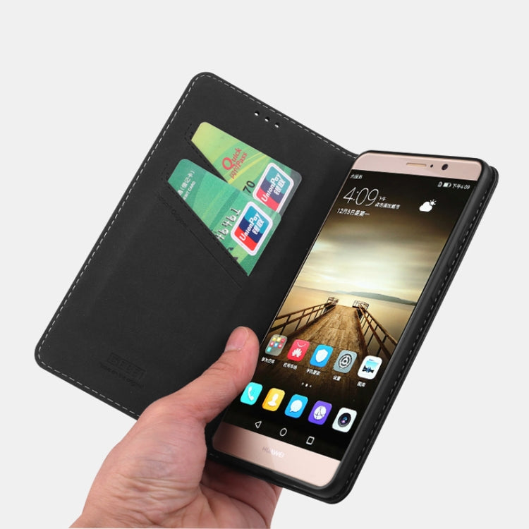 For Huawei Mate 9 GEBEI PU+TPU Horizontal Flip Protective Case with Holder & Card Slots