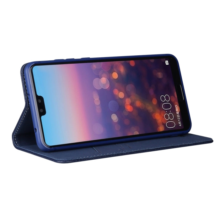 For Huawei P20 GEBEI PU+TPU Horizontal Flip Protective Case with Holder & Card Slots