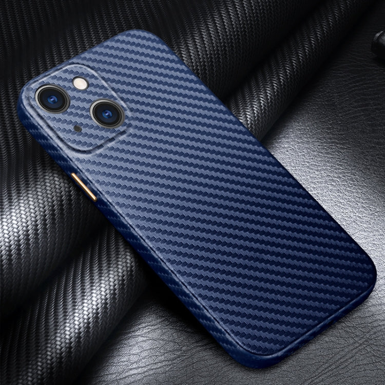 For iPhone 13 Carbon Fiber Texture Kevlar All-inclusive Shockproof Phone Protective Case