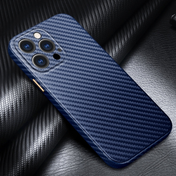 For iPhone 13 Pro Max Carbon Fiber Texture Kevlar All-inclusive Shockproof Phone Protective Case