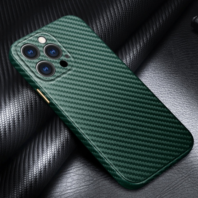 For iPhone 13 Pro Max Carbon Fiber Texture Kevlar All-inclusive Shockproof Phone Protective Case