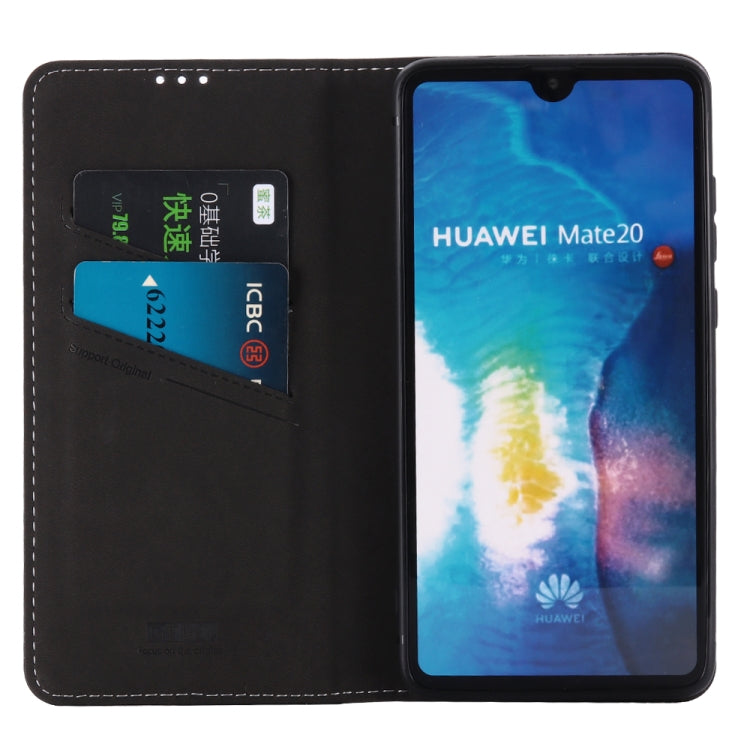 For Huawei Mate 20 GEBEI PU+TPU Horizontal Flip Protective Case with Holder & Card Slots