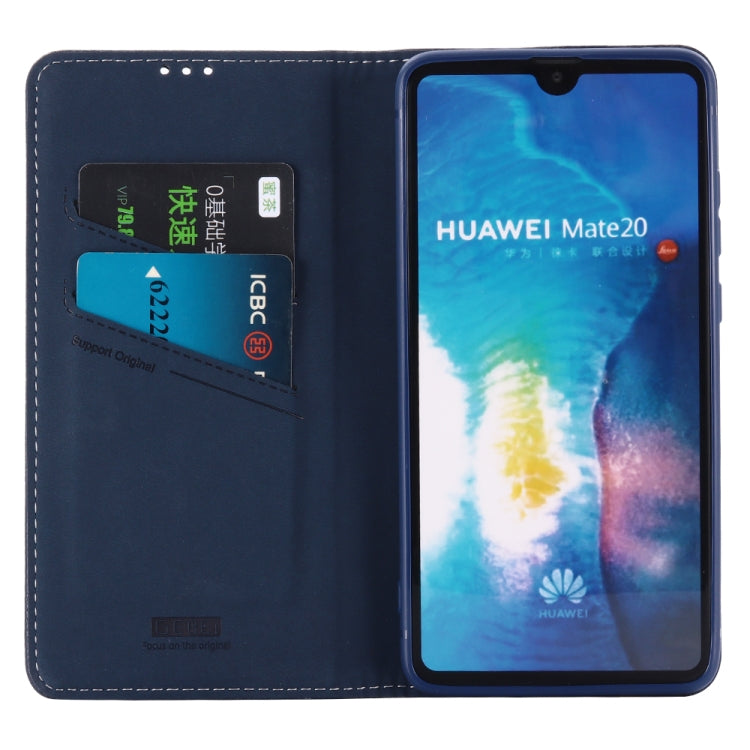 For Huawei Mate 20 GEBEI PU+TPU Horizontal Flip Protective Case with Holder & Card Slots