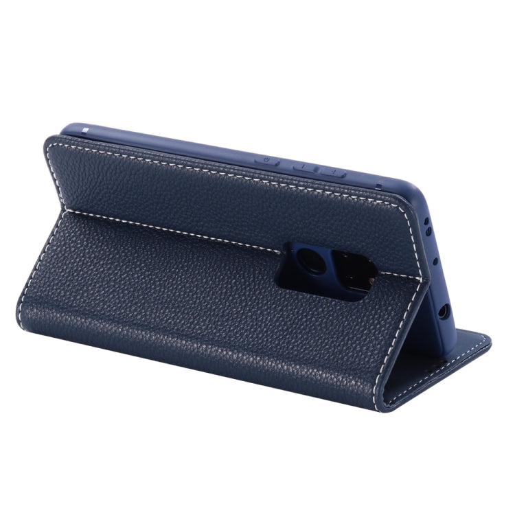 For Huawei Mate 20 GEBEI PU+TPU Horizontal Flip Protective Case with Holder & Card Slots