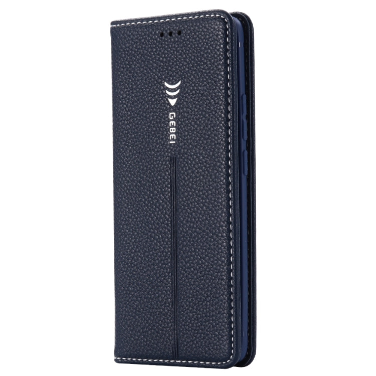 For Huawei Mate 20 Pro GEBEI PU+TPU Horizontal Flip Protective Case with Holder & Card Slots