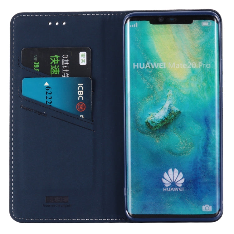 For Huawei Mate 20 Pro GEBEI PU+TPU Horizontal Flip Protective Case with Holder & Card Slots