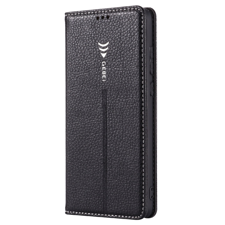 For Huawei P30 GEBEI PU+TPU Horizontal Flip Protective Case with Holder & Card Slots