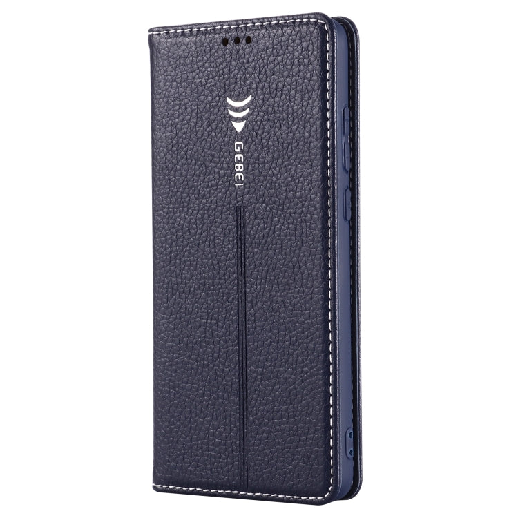 For Huawei P30 GEBEI PU+TPU Horizontal Flip Protective Case with Holder & Card Slots