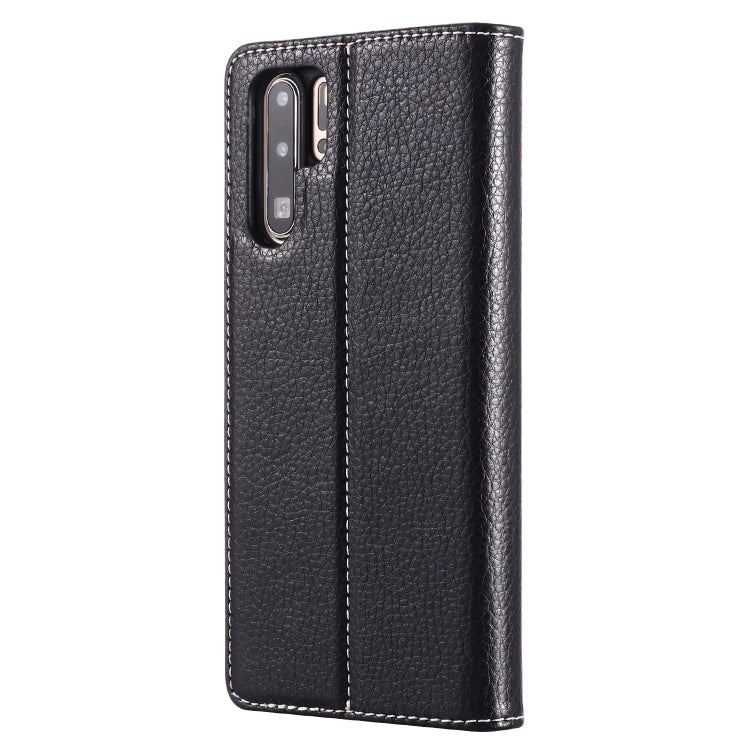 For Huawei P30 Pro GEBEI PU+TPU Horizontal Flip Protective Case with Holder & Card Slots