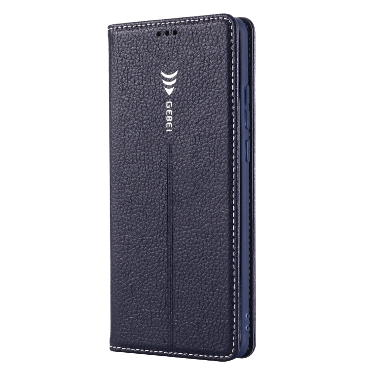 For Huawei P30 Pro GEBEI PU+TPU Horizontal Flip Protective Case with Holder & Card Slots