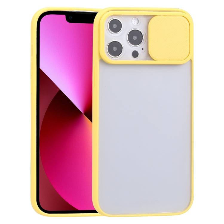 For iPhone 13 Sliding Camera Cover Design TPU Protective Case