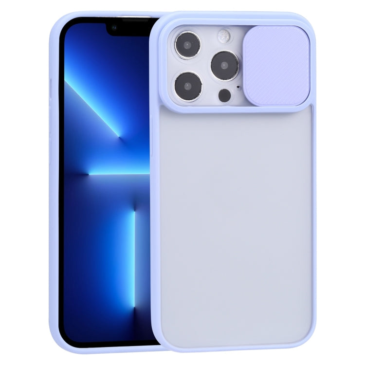 For iPhone 13 Pro Sliding Camera Cover Design TPU Protective Case