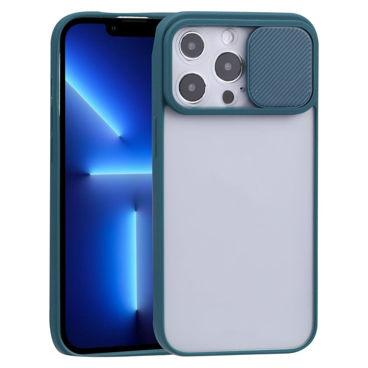 For iPhone 13 Pro Sliding Camera Cover Design TPU Protective Case