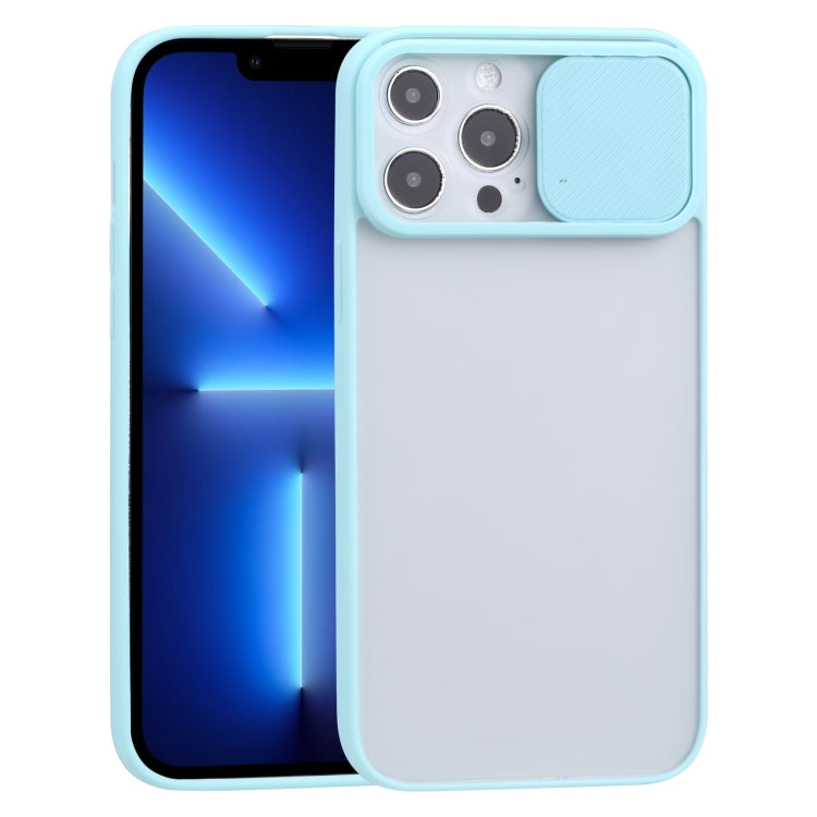 For iPhone 13 Pro Sliding Camera Cover Design TPU Protective Case