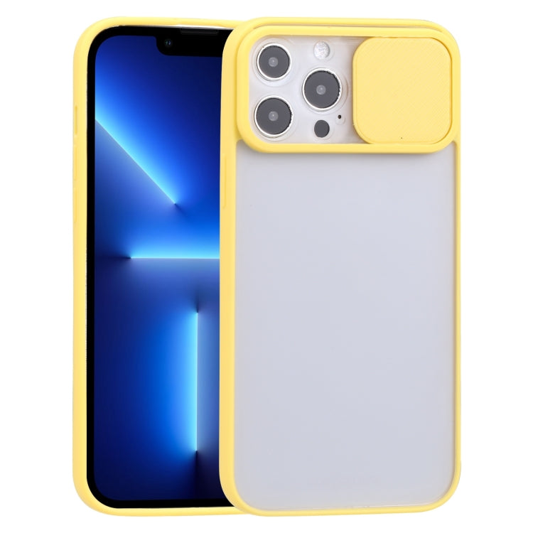 For iPhone 13 Pro Sliding Camera Cover Design TPU Protective Case