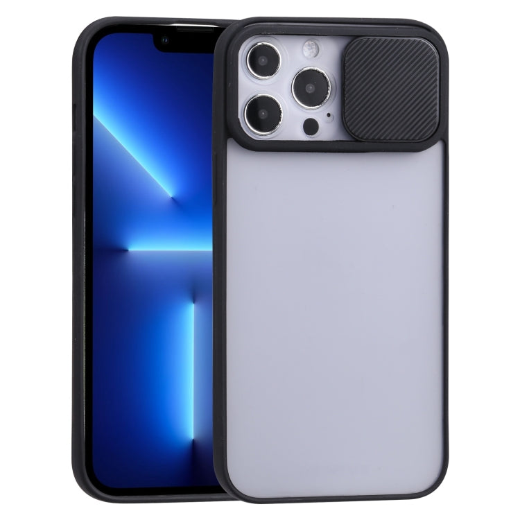For iPhone 13 Pro Sliding Camera Cover Design TPU Protective Case