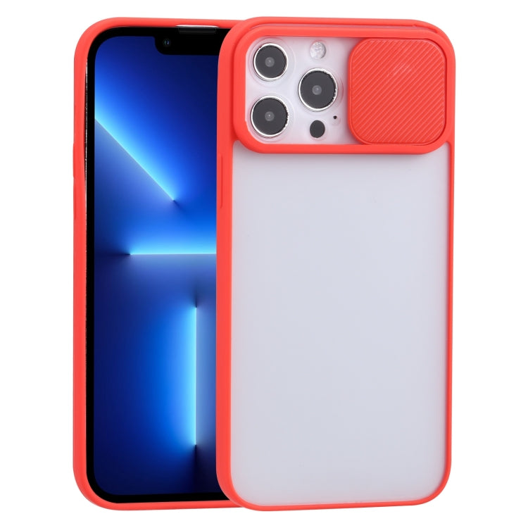 For iPhone 13 Pro Sliding Camera Cover Design TPU Protective Case