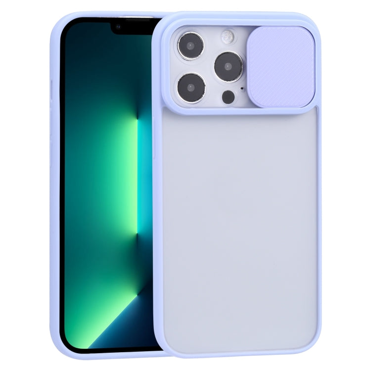 For iPhone 13 Pro Max Sliding Camera Cover Design TPU Protective Case