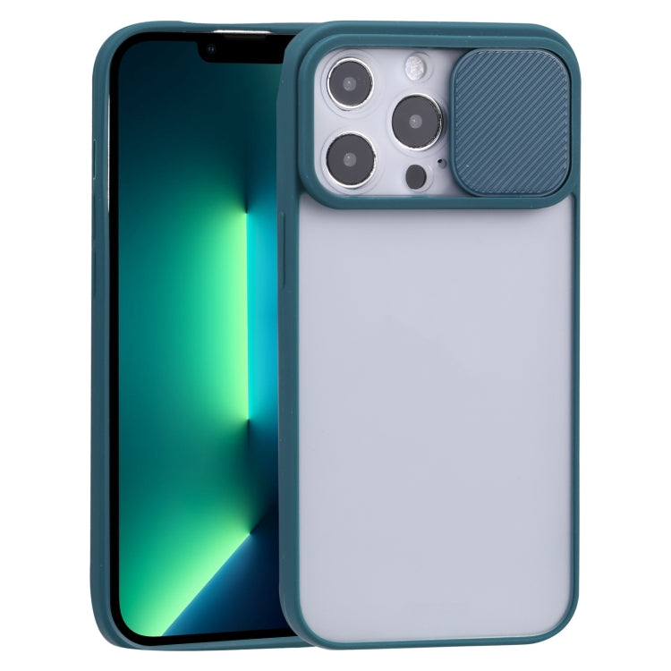 For iPhone 13 Pro Max Sliding Camera Cover Design TPU Protective Case