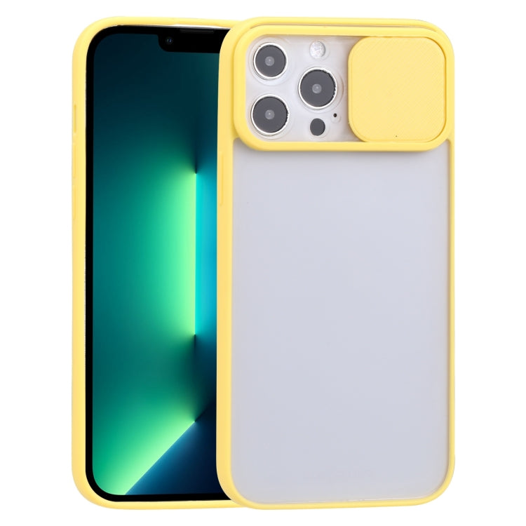For iPhone 13 Pro Max Sliding Camera Cover Design TPU Protective Case