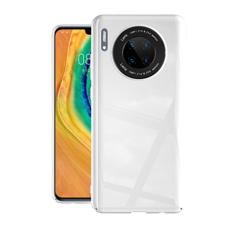 For Huawei Mate 30 Solid Color Shockproof PC Glass Case
