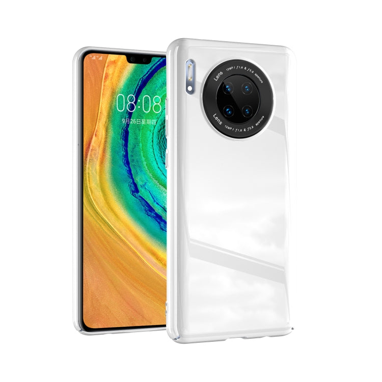 For Huawei Mate 30 Solid Color Shockproof PC Glass Case