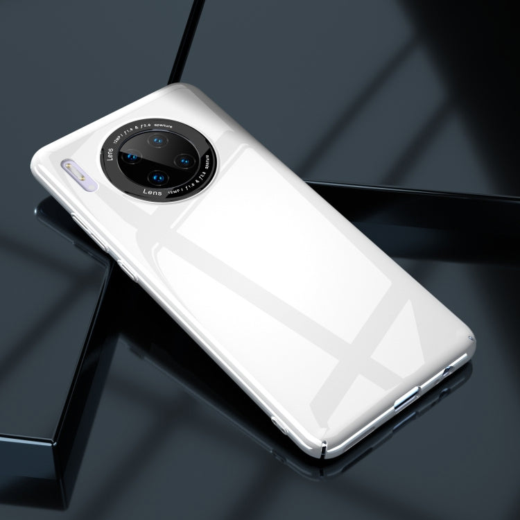 For Huawei Mate 30 Solid Color Shockproof PC Glass Case