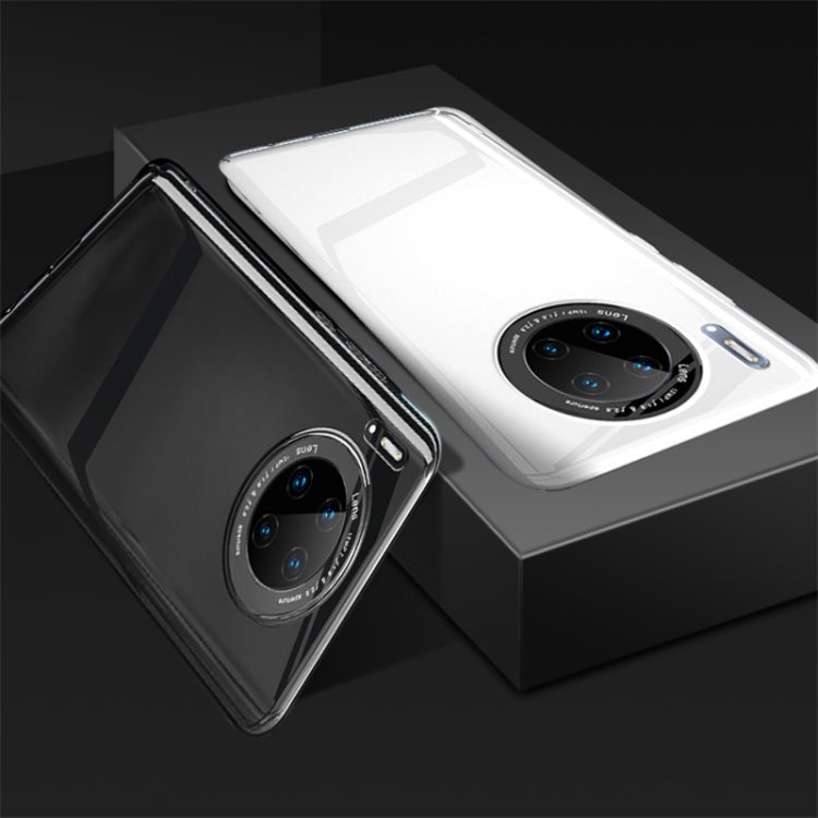 For Huawei Mate 30 Solid Color Shockproof PC Glass Case