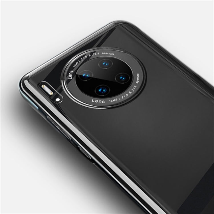 For Huawei Mate 30 Solid Color Shockproof PC Glass Case