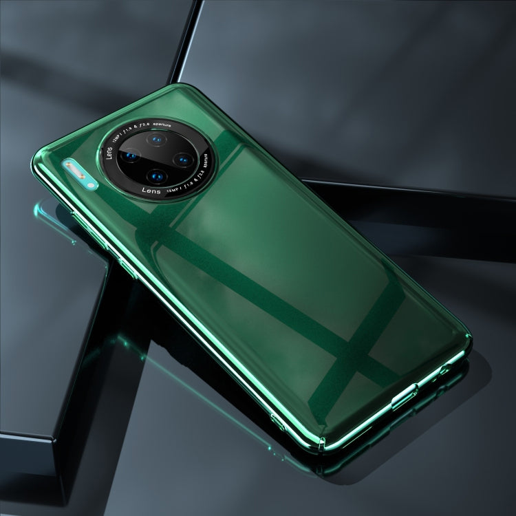 For Huawei Mate 30 Solid Color Shockproof PC Glass Case
