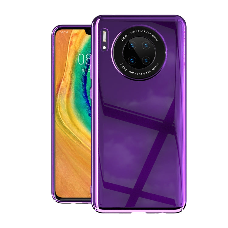 For Huawei Mate 30 Solid Color Shockproof PC Glass Case