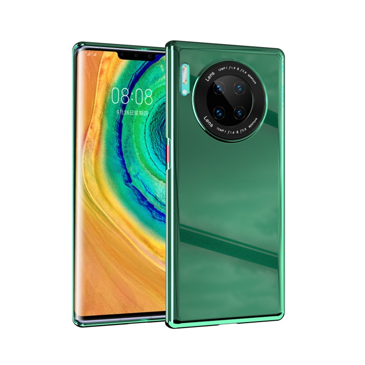 For Huawei Mate 30 Pro Solid Color Shockproof PC Glass Case