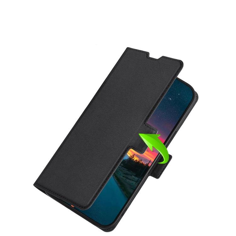 For Xiaomi 11T Ultra-thin Voltage Side Buckle PU + TPU Horizontal Flip Leather Case with Holder & Card Slot