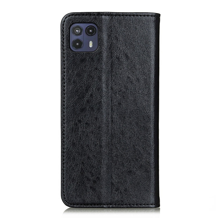 For Motorola Moto G50 5G Magnetic Crazy Horse Texture Horizontal Flip Leather Case with Holder & Card Slots & Wallet