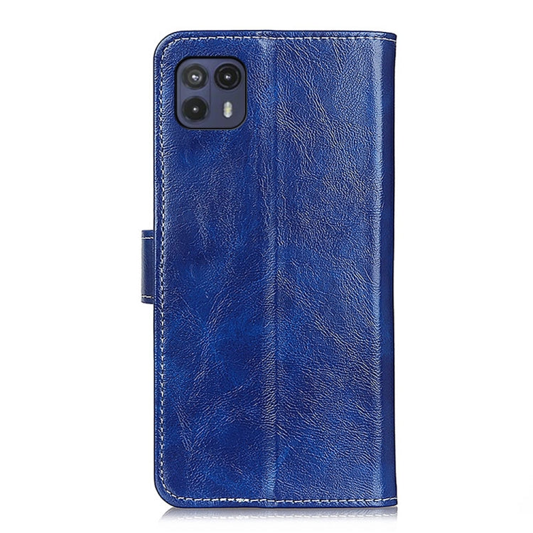 For Motorola Moto G50 5G Retro Crazy Horse Texture Horizontal Flip Leather Case with Holder & Card Slots & Photo Frame & Wallet