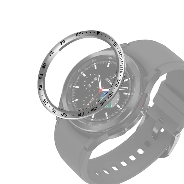 For Samsung Galaxy Watch4 Classic 42mm Smart Watch Steel Bezel Ring, E Version