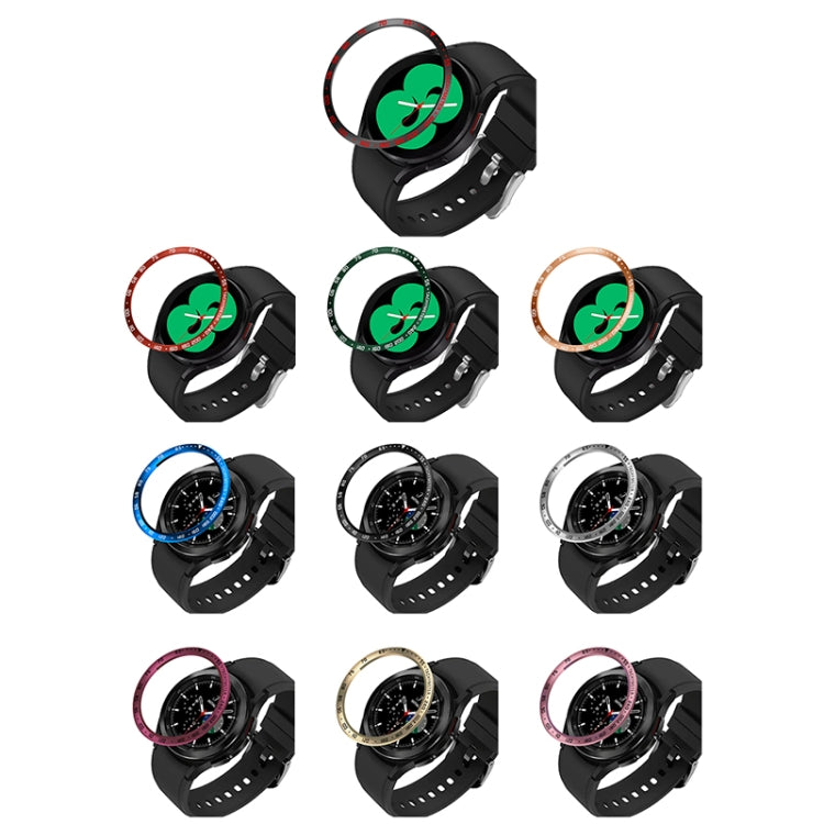 For Samsung Galaxy Watch4 Classic 42mm Smart Watch Steel Bezel Ring, E Version