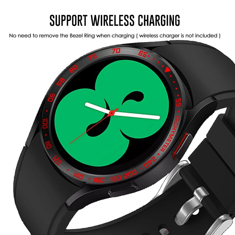 For Samsung Galaxy Watch4 Classic 42mm Smart Watch Steel Bezel Ring, E Version