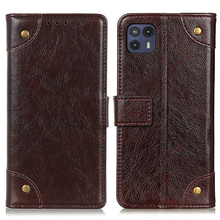 For Motorola Moto G50 5G Copper Buckle Nappa Texture Horizontal Flip Leather Case with Holder & Card Slots & Wallet