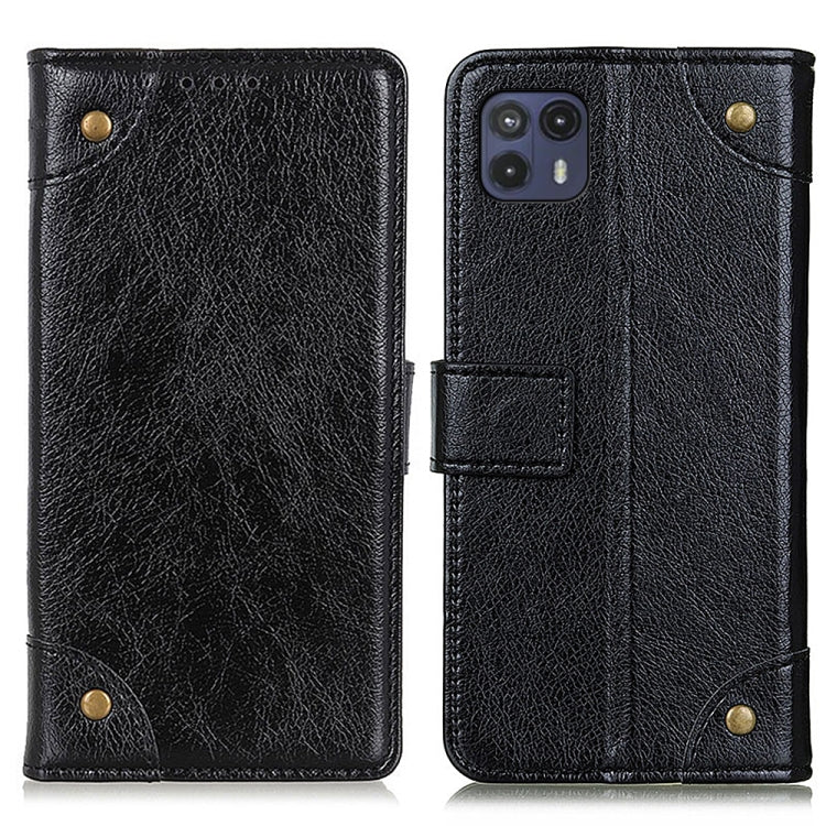 For Motorola Moto G50 5G Copper Buckle Nappa Texture Horizontal Flip Leather Case with Holder & Card Slots & Wallet
