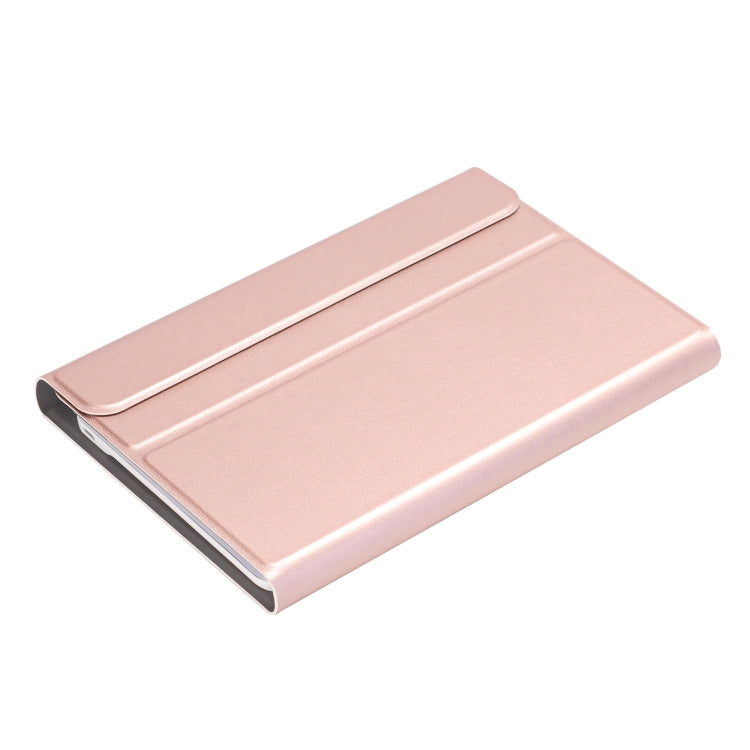 A06B Ultra-thin Detachable Bluetooth Keyboard Leather Tablet Case with Pen Slot & Holder for iPad mini 6