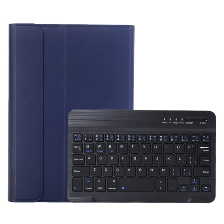 A06B Ultra-thin Detachable Bluetooth Keyboard Leather Tablet Case with Pen Slot & Holder for iPad mini 6