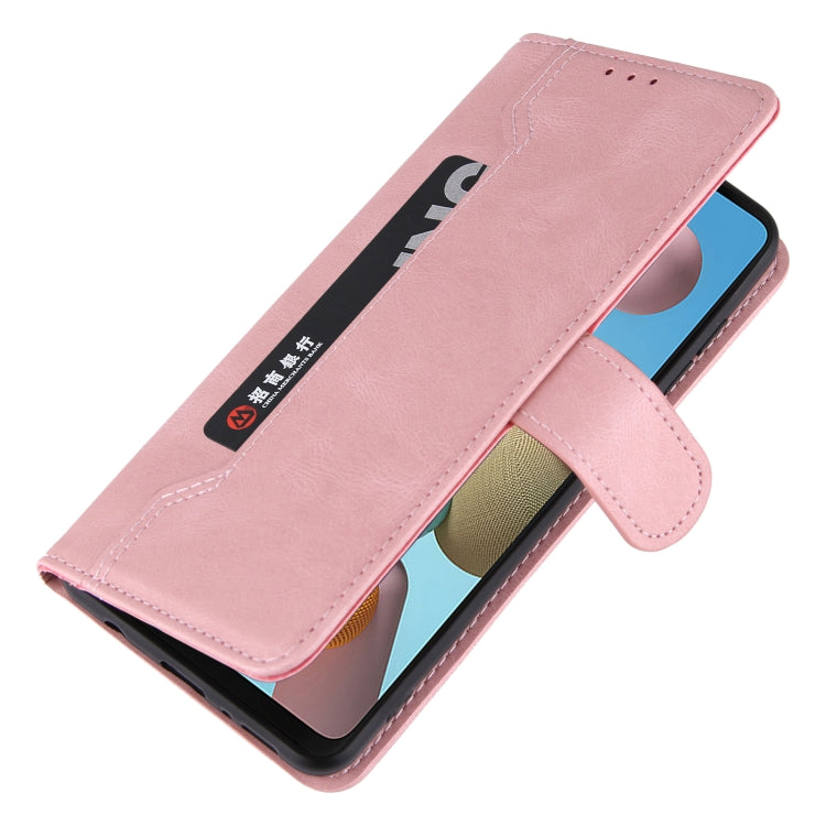 For Samsung Galaxy A21s Reverse Buckle Horizontal Flip PU Leather Case with Holder & Card Slot & Wallet