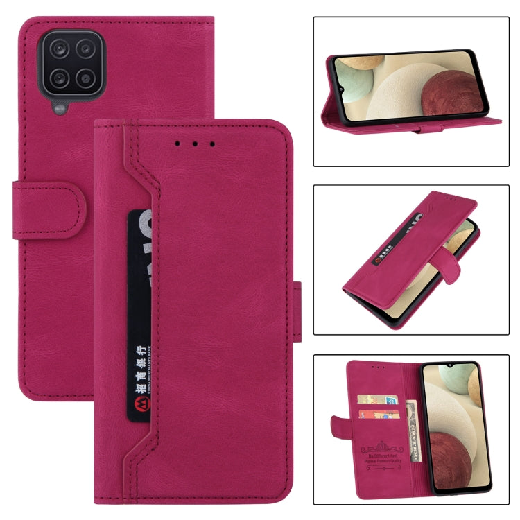 For Samsung Galaxy A22 4G Reverse Buckle Horizontal Flip PU Leather Case with Holder & Card Slot & Wallet