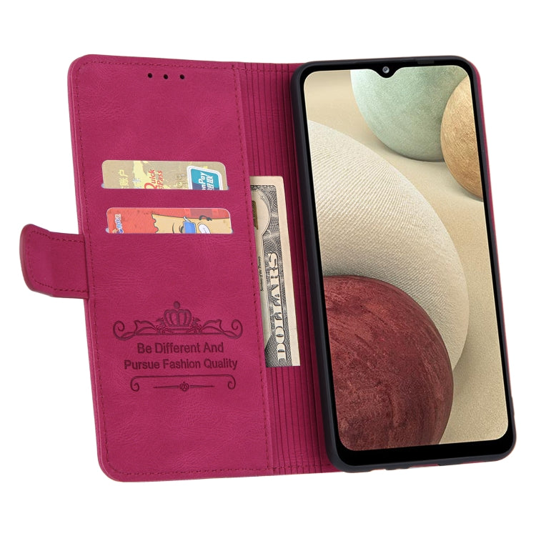 For Samsung Galaxy A22 4G Reverse Buckle Horizontal Flip PU Leather Case with Holder & Card Slot & Wallet