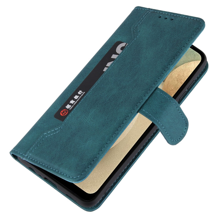 For Samsung Galaxy A22 4G Reverse Buckle Horizontal Flip PU Leather Case with Holder & Card Slot & Wallet