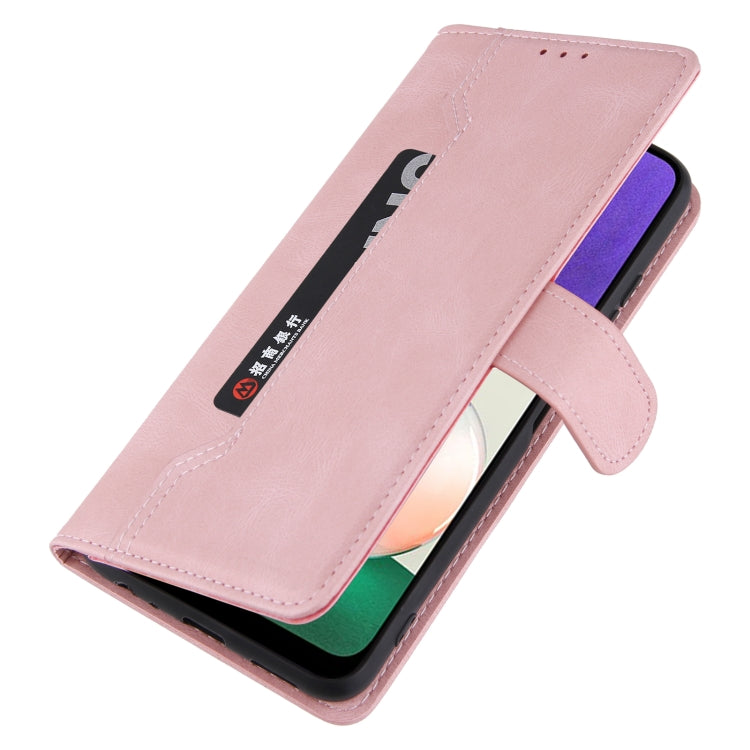For Samsung Galaxy A22 5G Reverse Buckle Horizontal Flip PU Leather Case with Holder & Card Slot & Wallet