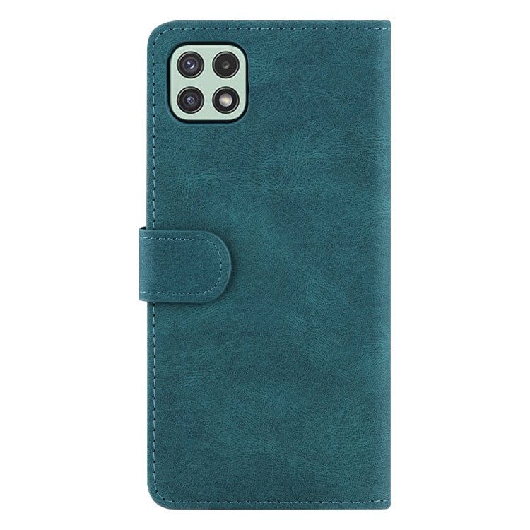 For Samsung Galaxy A22 5G Reverse Buckle Horizontal Flip PU Leather Case with Holder & Card Slot & Wallet